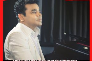 After Pune police interrupted his performance midway, AR Rahman breaks his silence and displays a clip of the officer on stage. Watch