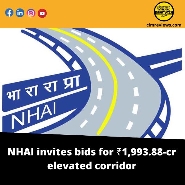 NHAI invites bids for ₹1,993.88-cr elevated corridor