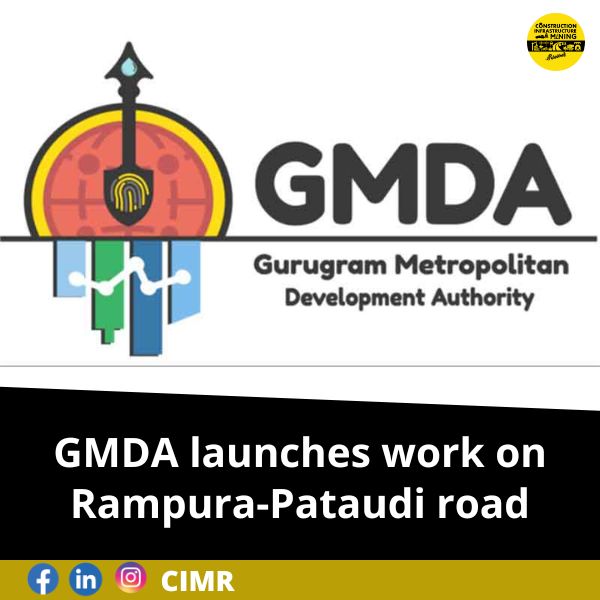 GMDA launches work on Rampura-Pataudi road