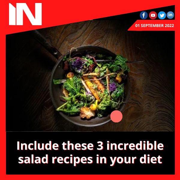 Include these 3 incredible salad recipes in your diet