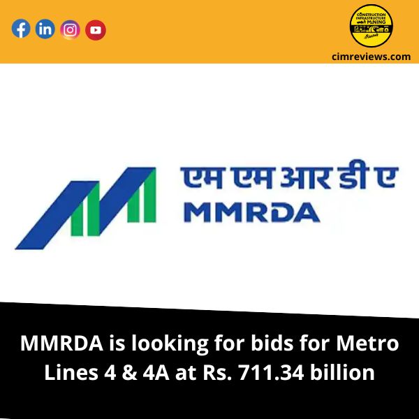 MMRDA is looking for bids for Metro Lines 4 & 4A at Rs. 711.34 billion.