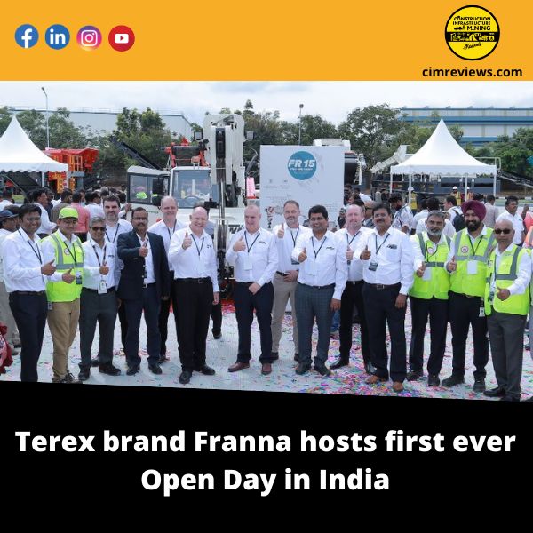 Terex brand Franna hosts first ever Open Day in India