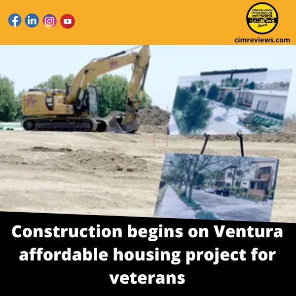The construction of an affordable housing project for veterans in Ventura has begun.