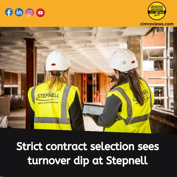 Strict contract selection sees turnover dip at Stepnell