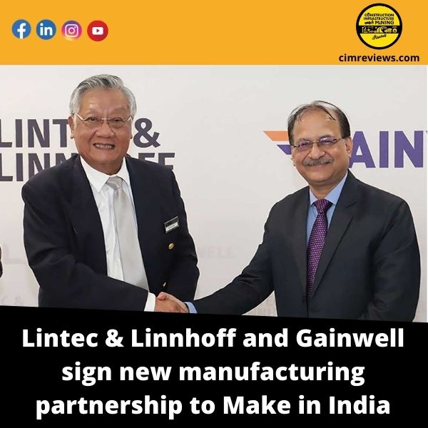 Lintec & Linnhoff and Gainwell sign new manufacturing partnership to Make in India