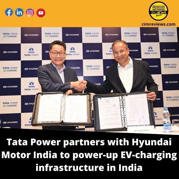 Tata Power partners with Hyundai Motor India to power-up EV-charging infrastructure in India