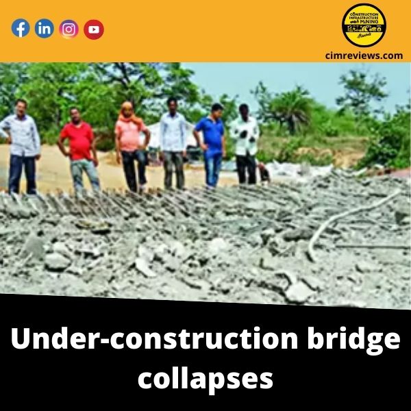 Under-construction bridge collapses