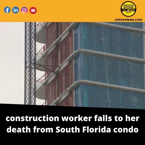 construction worker falls to her death from South Florida condo