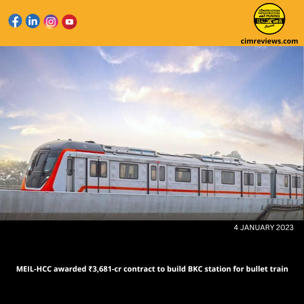 MEIL-HCC awarded ₹3,681-cr contract to build BKC station for bullet train