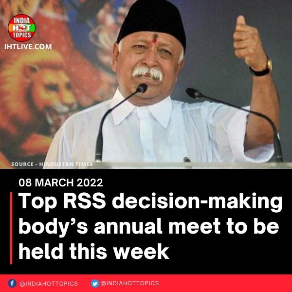 Top RSS decision-making body’s annual meet to be held this week