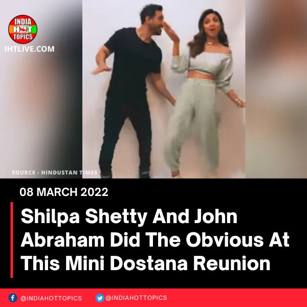 Shilpa Shetty And John Abraham Did The Obvious At This Mini Dostana Reunion