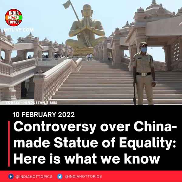 Controversy over China-made Statue of Equality: Here is what we know