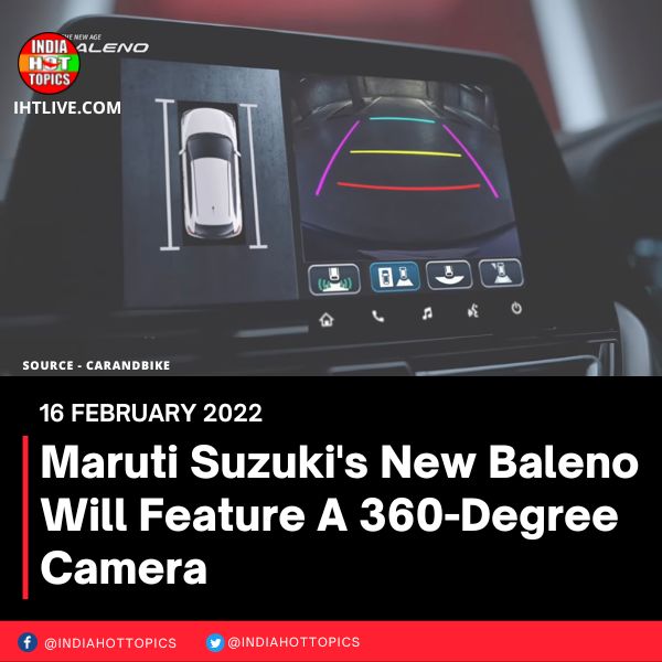 Maruti Suzuki’s New Baleno Will Feature A 360-Degree Camera