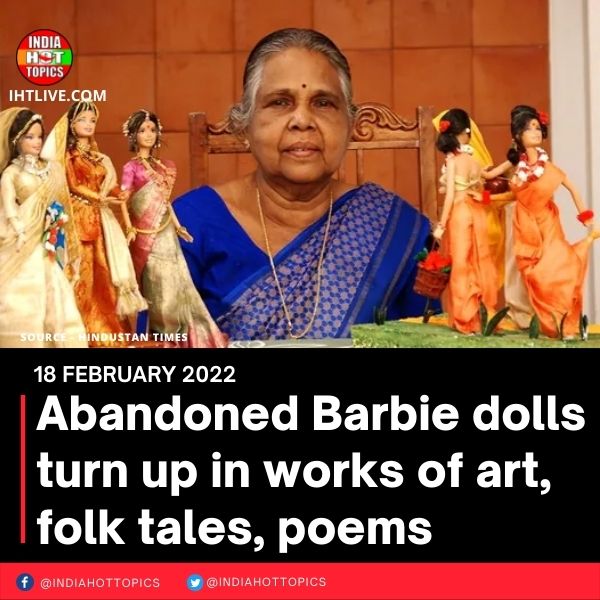 Abandoned Barbie dolls turn up in works of art, folk tales, poems