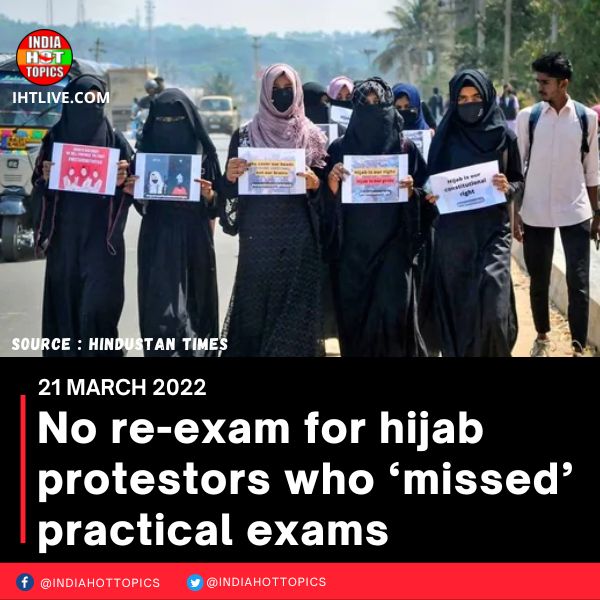 No re-exam for hijab protestors who ‘missed’ practical exams