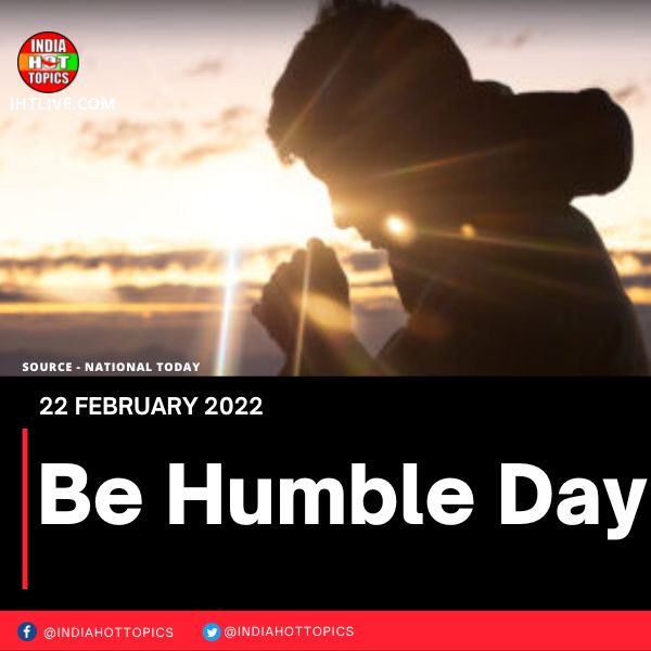 Be Humble Day