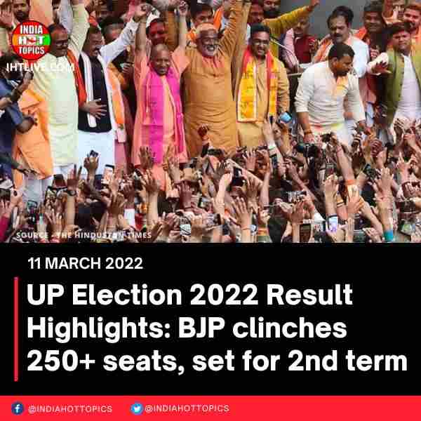 UP Election 2022 Result Highlights: BJP clinches 250+ seats, set for 2nd term